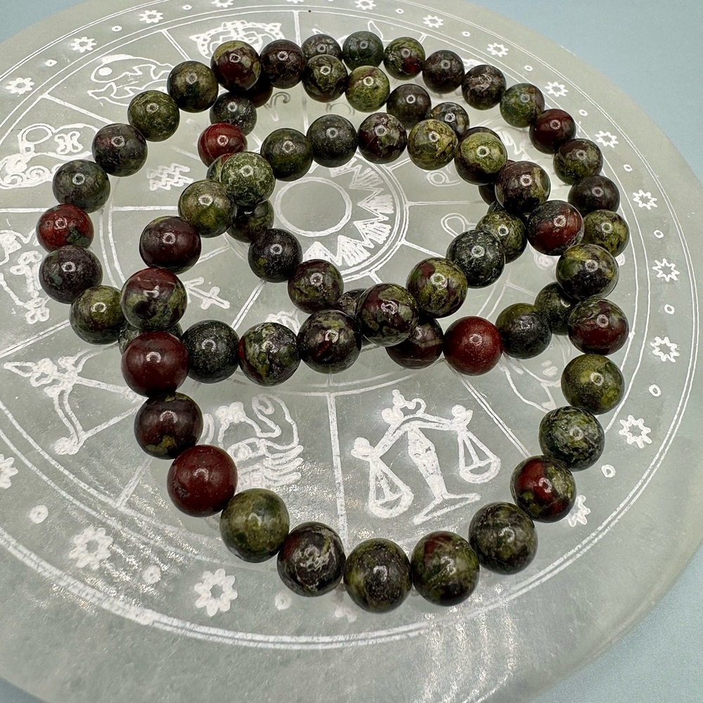 Dragon Blood Stone Bracelet View 2